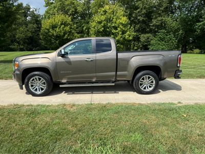 2015 GMC Canyon — rear three-quarter view