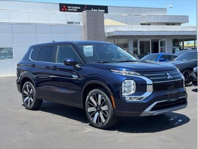 2026 Mitsubishi Outlander PHEV — rear three-quarter view
