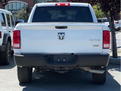 2016 RAM 1500 Crew Cab — rear three-quarter view