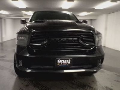 2018 RAM 1500 — rear three-quarter view