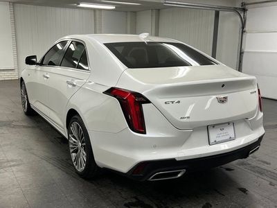2025 Cadillac CT4 — rear three-quarter view