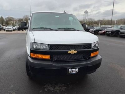 2026 Chevrolet Express Passenger — rear three-quarter view