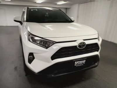 2020 Toyota RAV4 — rear three-quarter view