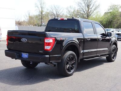 2022 Ford F-150 — rear three-quarter view
