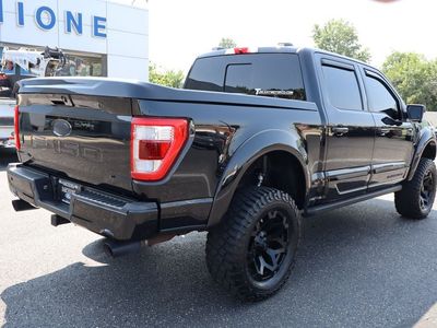 2022 Ford F-150 — rear three-quarter view