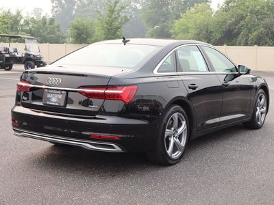 2024 Audi A6 — rear three-quarter view