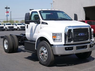 2027 Ford F-750SD — rear three-quarter view