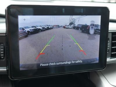 2022 Ford Explorer — rear three-quarter view