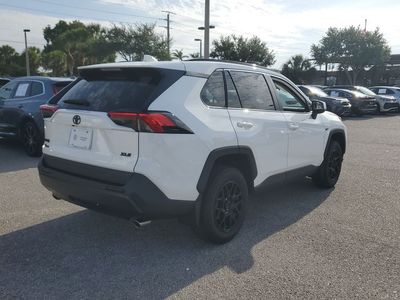 2024 Toyota RAV4 — rear three-quarter view
