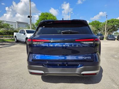 2027 INFINITI QX60 — rear three-quarter view