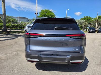 2027 INFINITI QX60 — rear three-quarter view