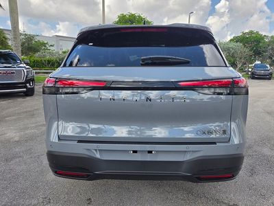 2027 INFINITI QX60 — rear three-quarter view