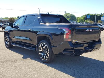 2025 Chevrolet Silverado EV — rear three-quarter view