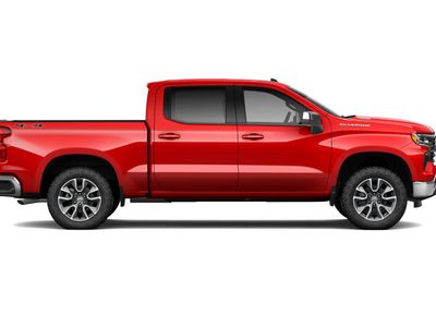 2026 Chevrolet Silverado 1500 — rear three-quarter view