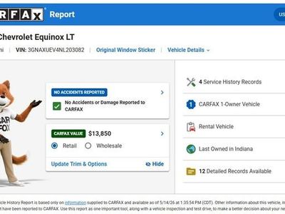 2022 Chevrolet Equinox — detail view