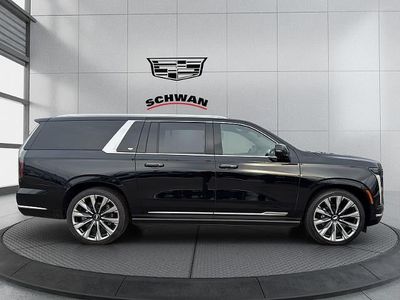 2025 Cadillac Escalade ESV — rear three-quarter view
