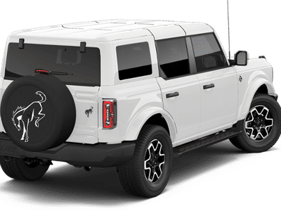 2026 Ford Bronco — rear three-quarter view