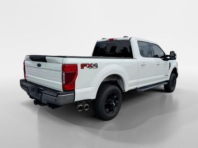 2022 Ford F-250 — rear three-quarter view