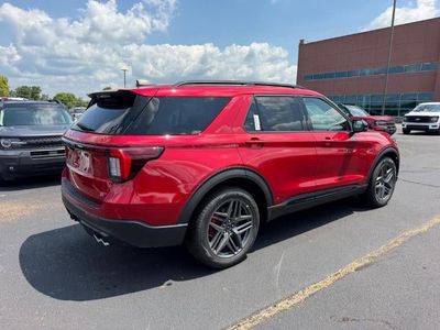2026 Ford Explorer — rear three-quarter view