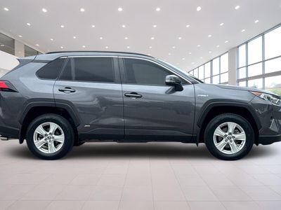 2021 Toyota RAV4 Hybrid — rear three-quarter view