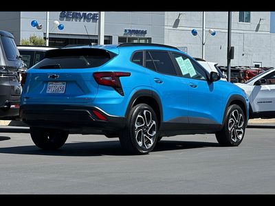 2025 Chevrolet Trax — rear three-quarter view
