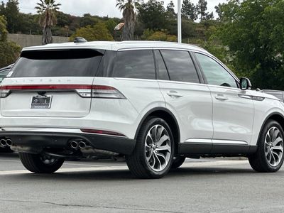 2026 Lincoln Aviator — rear three-quarter view