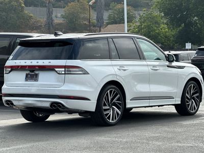 2026 Lincoln Aviator — rear three-quarter view