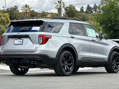 2023 Ford Explorer — rear three-quarter view
