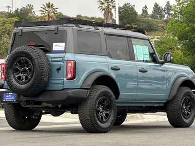 2022 Ford Bronco — rear three-quarter view