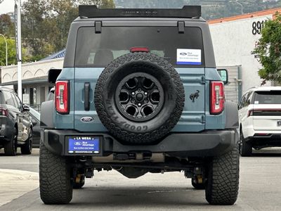 2022 Ford Bronco — interior view