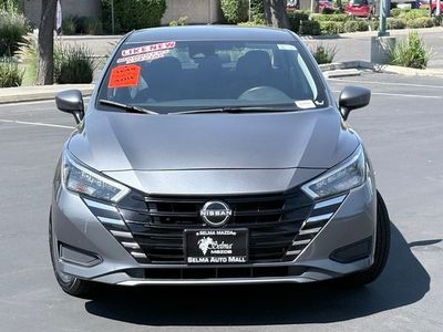 2025 Nissan Versa — rear three-quarter view