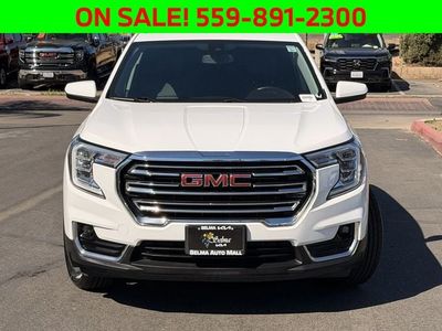 2023 GMC Terrain — rear three-quarter view