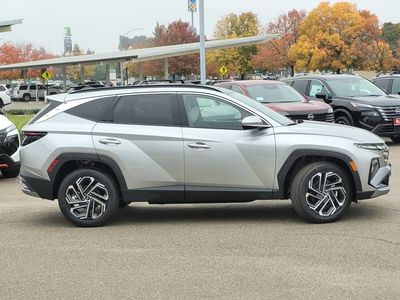 2026 Hyundai Tucson — rear three-quarter view