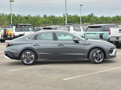 2026 Hyundai Sonata — rear three-quarter view