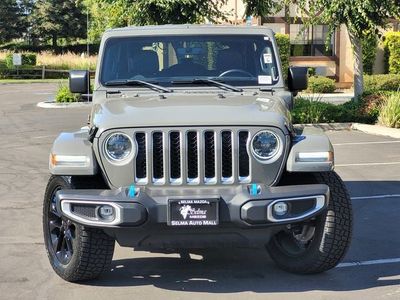 2023 Jeep Wrangler — rear three-quarter view