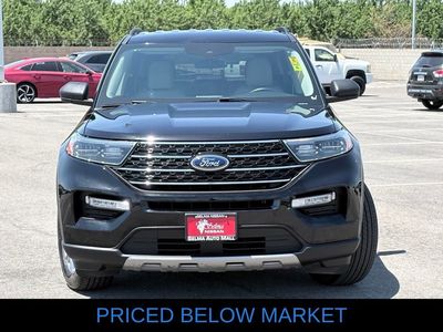 2023 Ford Explorer — rear three-quarter view