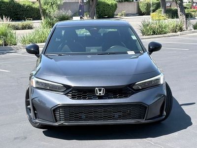 2025 Honda Civic — rear three-quarter view