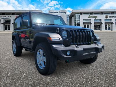 2022 Jeep Wrangler — side profile view