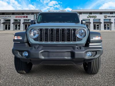 2026 Jeep Wrangler — rear three-quarter view