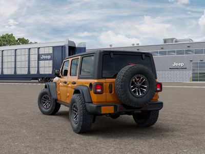 2026 Jeep Wrangler — rear three-quarter view