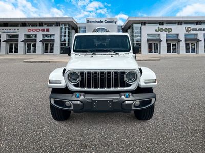 2024 Jeep Wrangler 4xe — side profile view