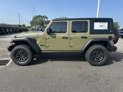 2026 Jeep Wrangler — rear three-quarter view
