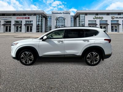 2020 Hyundai Santa Fe — interior view