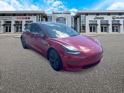 2022 Tesla Model 3 — side profile view
