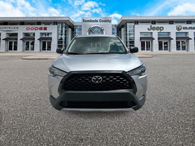 2022 Toyota Corolla Cross — rear three-quarter view
