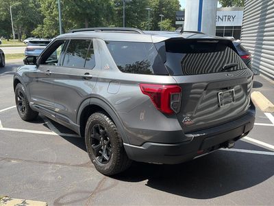 2023 Ford Explorer — rear three-quarter view