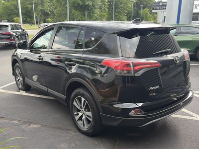 2018 Toyota RAV4 — rear three-quarter view