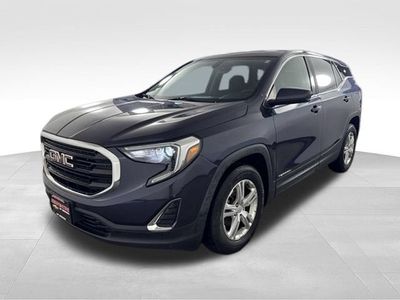 2018 GMC Terrain — rear three-quarter view