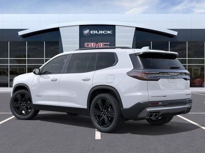 2026 GMC Acadia — rear three-quarter view
