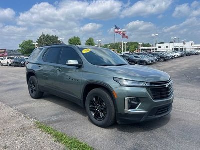 2022 Chevrolet Traverse — rear three-quarter view